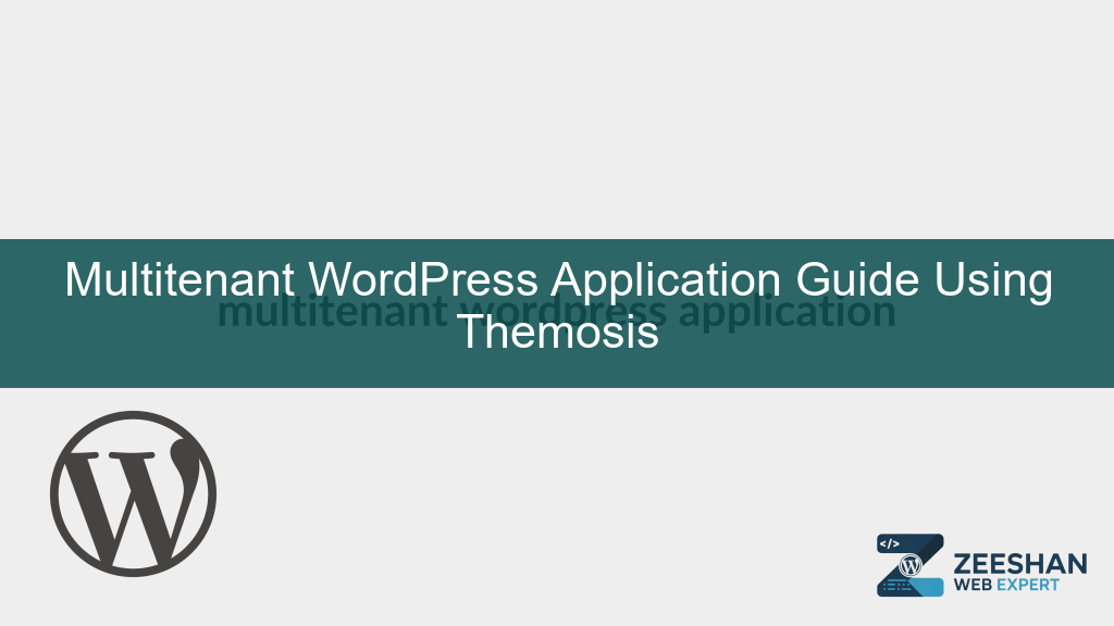 multitenant wordpress application - A developer coding a complex WordPress architecture on a dual monitor setup.