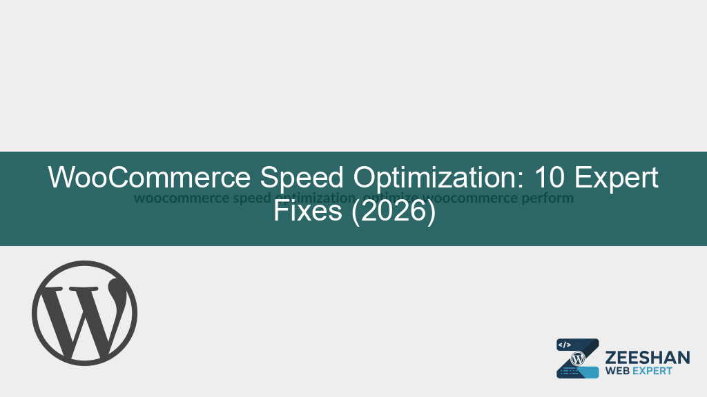 woocommerce speed optimization — a high-speed loading bar on a professional online store dashboard