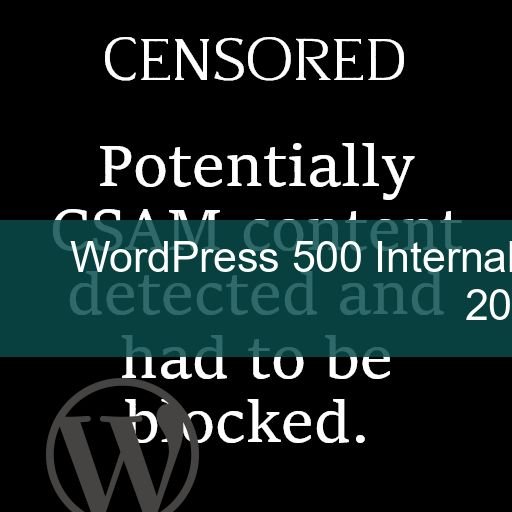 wordpress 500 internal server error — a frustrated business owner looking at a laptop with an error message
