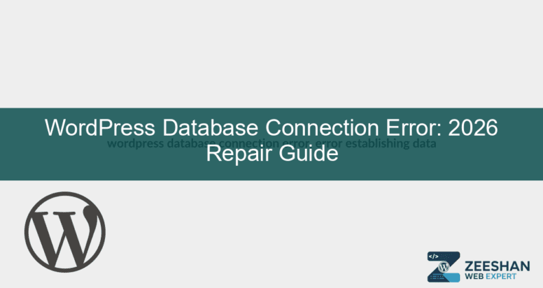wordpress database connection error — a close-up of a laptop screen showing a white screen with an error message