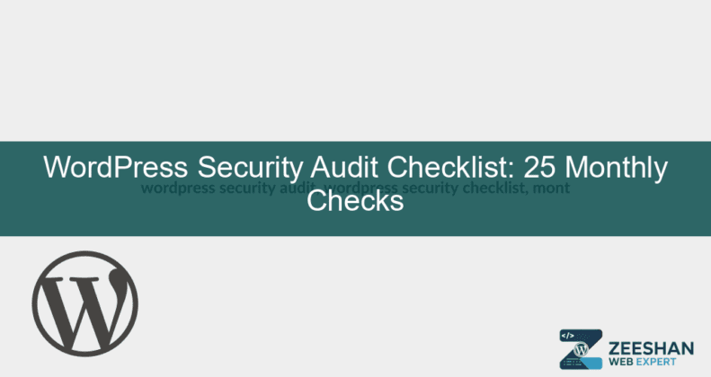 wordpress security audit — a secure laptop showing website security scanning dashboard with green checkmarks