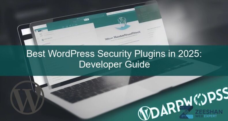 best wordpress security plugins — a digital security shield overlaying a clean wordpress admin dashboard