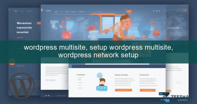 wordpress multisite — developer setting up network on desktop
