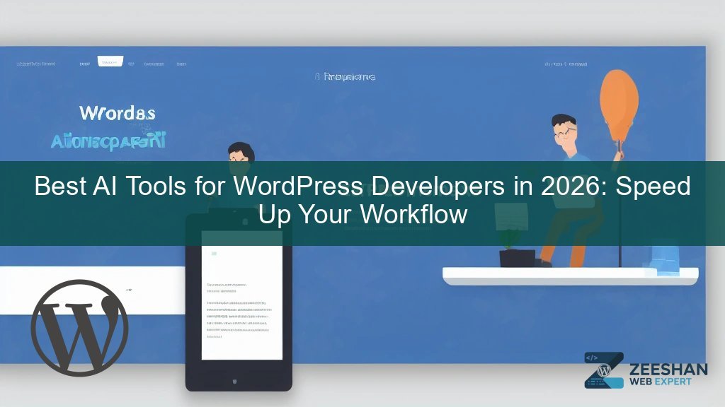 ai tools for wordpress developers — coder reviewing ai-generated code on laptop