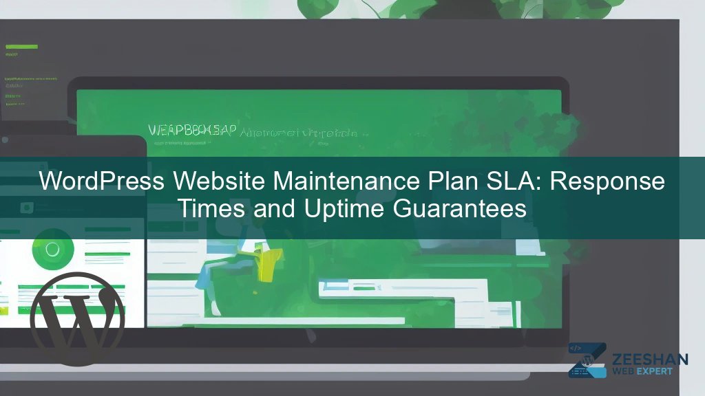 wordpress website maintenance plan — developer reviewing site health dashboard on laptop