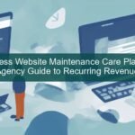 wordpress website maintenance care plans — business owner reviewing website analytics