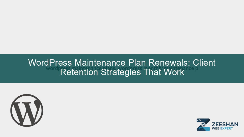 wordpress maintenance plans — business owner reviewing website analytics on laptop