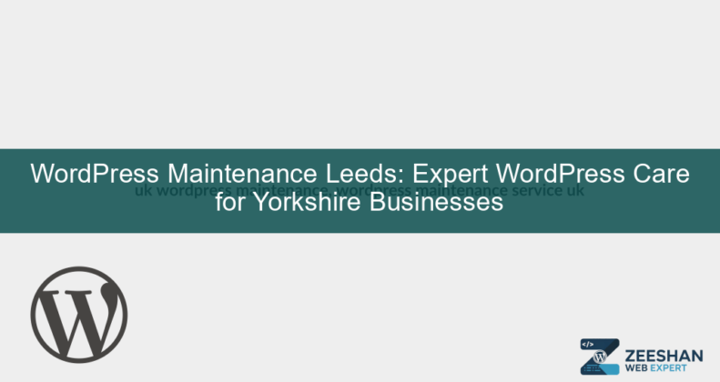 uk wordpress maintenance — developer reviewing site health dashboard on laptop