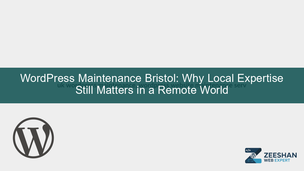 wordpress maintenance plans — developer reviewing site health dashboard on laptop