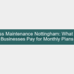 uk wordpress maintenance — developer reviewing site health dashboard on laptop