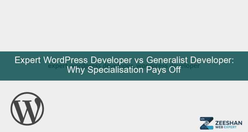 expert wordpress developer — developer reviewing site health dashboard on laptop
