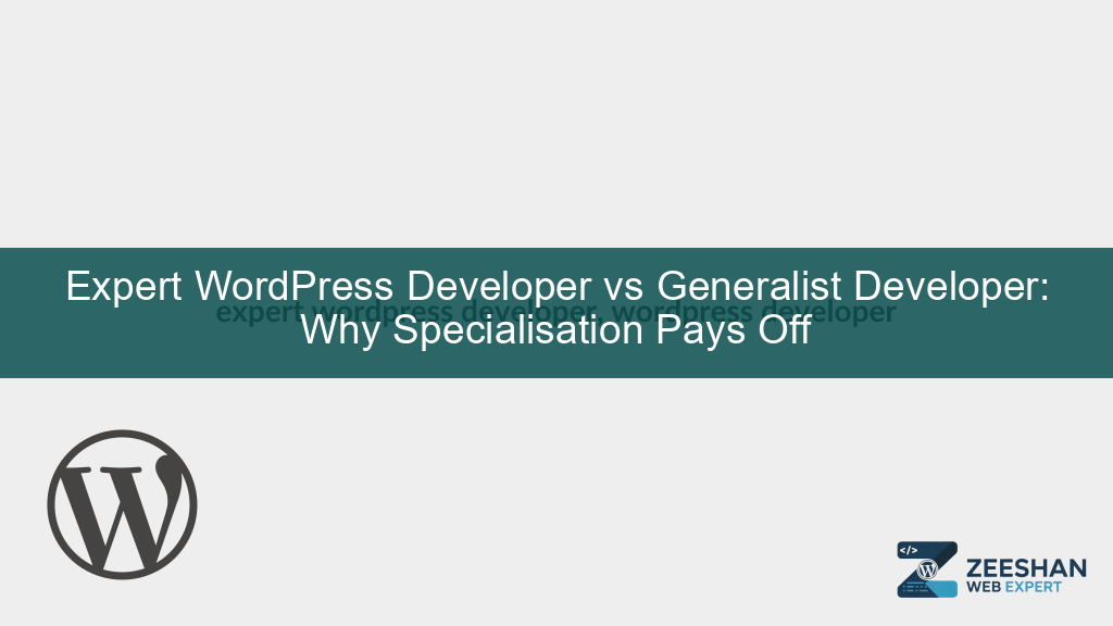 expert wordpress developer — developer reviewing site health dashboard on laptop