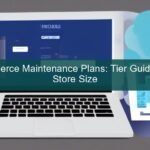 WooCommerce maintenance plan dashboard showing website security and performance checks
